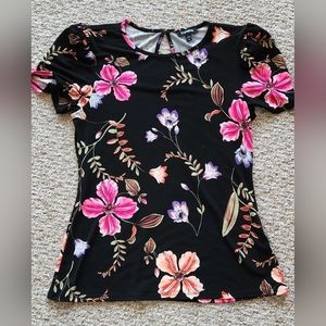 Express Blouse Floral Size Large EUC